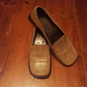 Enzo Angiolini Tan Leather Slip On